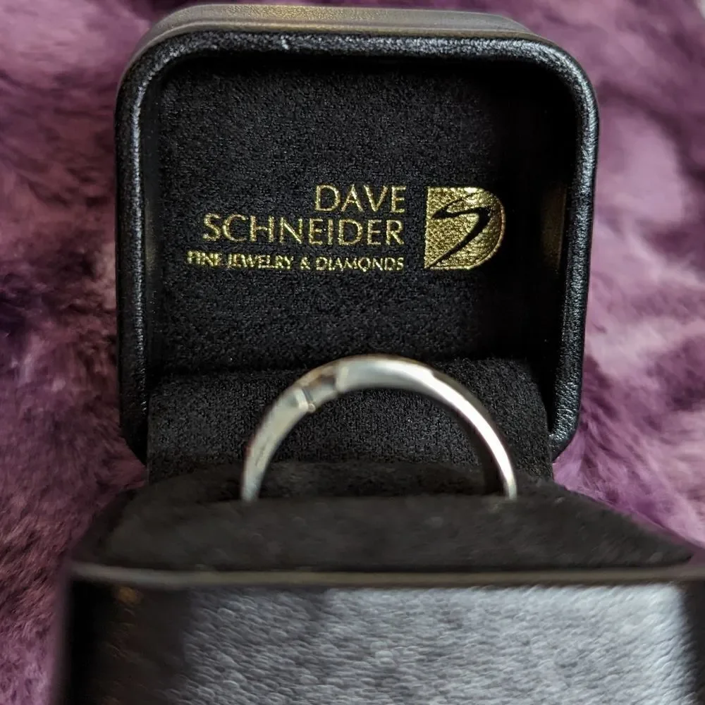 custom Mark Schneider wedding band - Picture 6 of 7